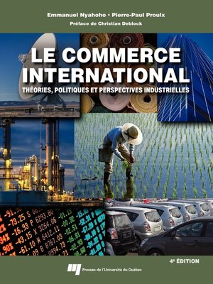 cover image of Le commerce international, 4e édition